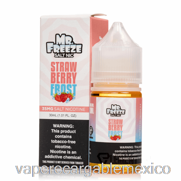Vape Recargable Fresa Frost - Mr Frozen Salts - 30ml 35mg